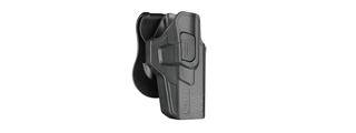 Cytac Hard Shell Holster for Glock Gas Blowback Airsoft Pistols (Color: Black)