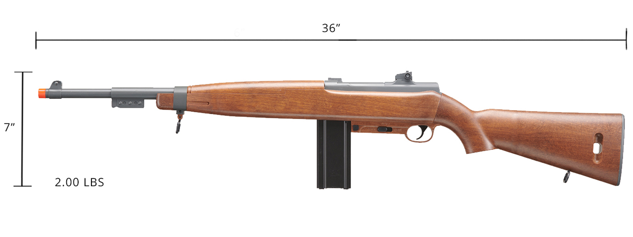 Well D69 WWII M1 Carbine, 36" - Click Image to Close