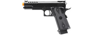 Double Bell Green Gas Hi-Capa 5.1 Gas Blowback Airsoft Pistol (Color: Black)