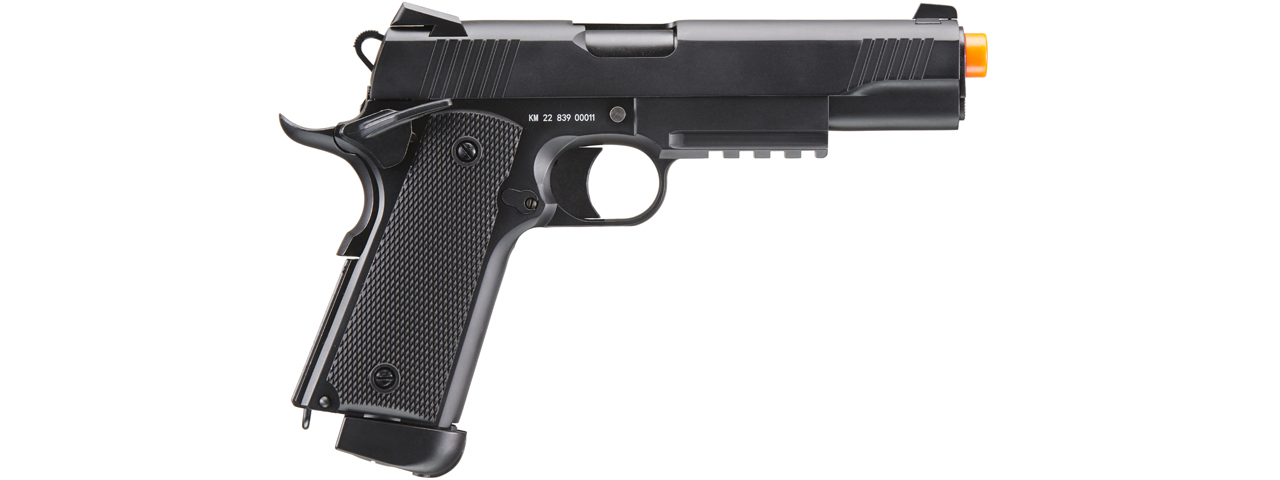 Double Bell Co2 1911 Gas Blowback Airsoft Pistol (Color: Black)