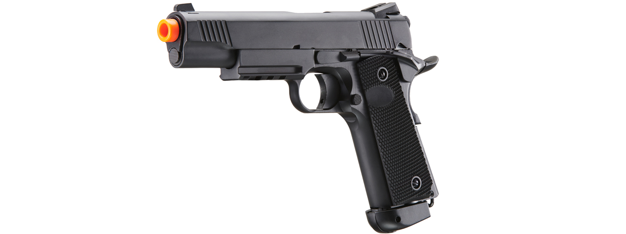 Double Bell Co2 1911 Gas Blowback Airsoft Pistol (Color: Black) - Click Image to Close