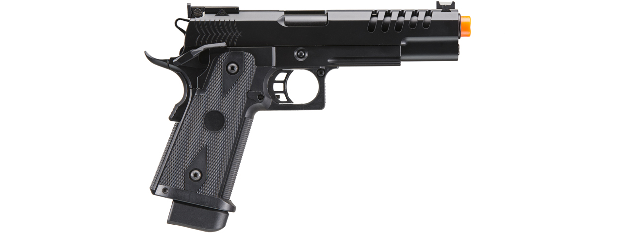 Double Bell Co2 Hi-Capa 5.1 Gas Blowback Airsoft Pistol (Color: Black) - Click Image to Close