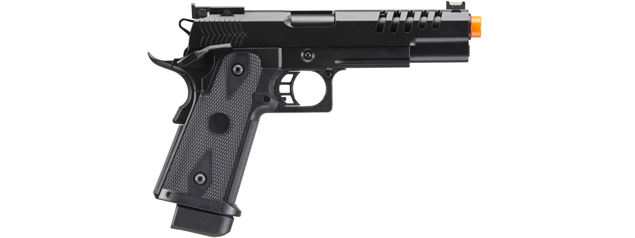 Double Bell Co2 Hi-Capa 5.1 Gas Blowback Airsoft Pistol (Color: Black)