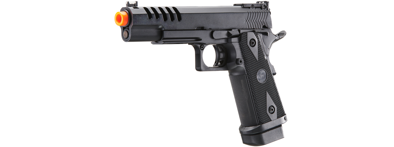 Double Bell Co2 Hi-Capa 5.1 Gas Blowback Airsoft Pistol (Color: Black) - Click Image to Close