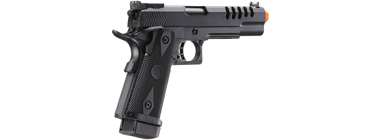 Double Bell Co2 Hi-Capa 5.1 Gas Blowback Airsoft Pistol (Color: Black) - Click Image to Close