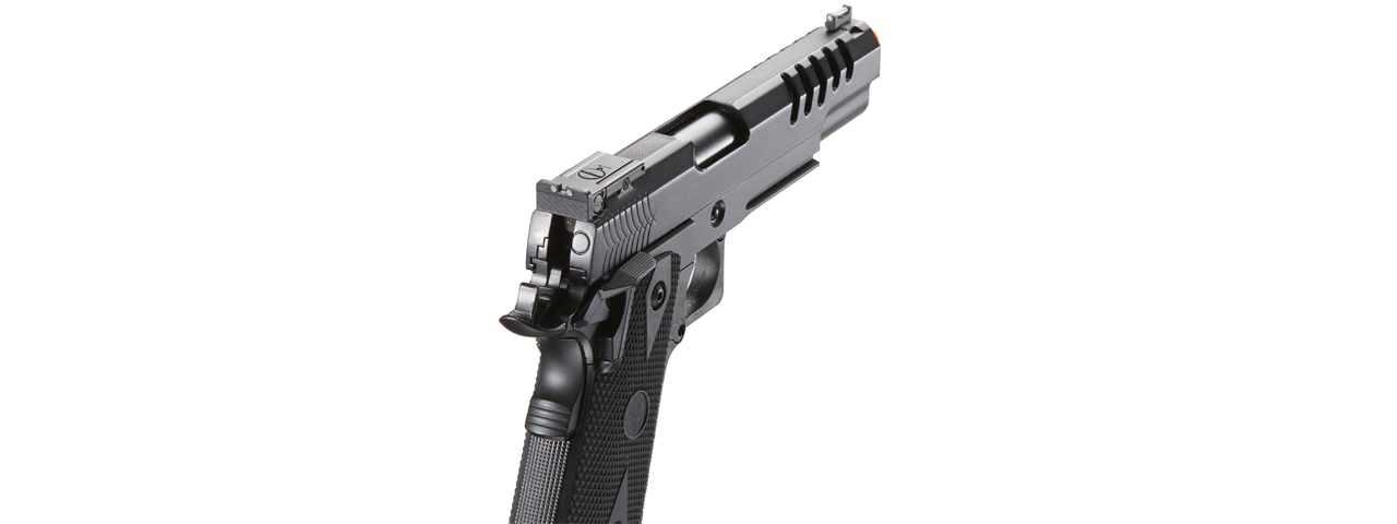 Double Bell Co2 Hi-Capa 5.1 Gas Blowback Airsoft Pistol (Color: Black) - Click Image to Close