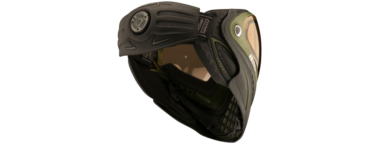 Dye i4 Pro Airsoft Full Face Mask (Color: Black-Olive / SRGNT Thermal Lens)