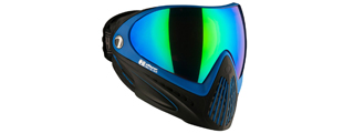 Dye i4 Pro Airsoft Full Face Mask (Color: Black-Blue / Seatec Thermal Lens)