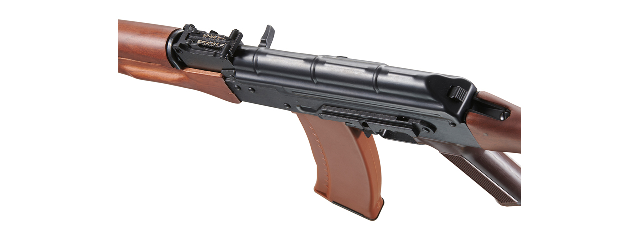 E&L Airsoft New Essential Version AK-74N Airsoft AEG Rifle w/ Real Wood Furniture (Color: Black)