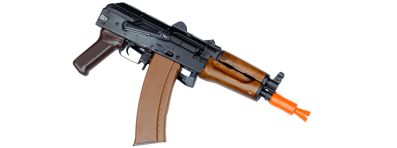 E&L AKS74UN Essential Airsoft AEG w/ Wood Furniture - Click Image to Close