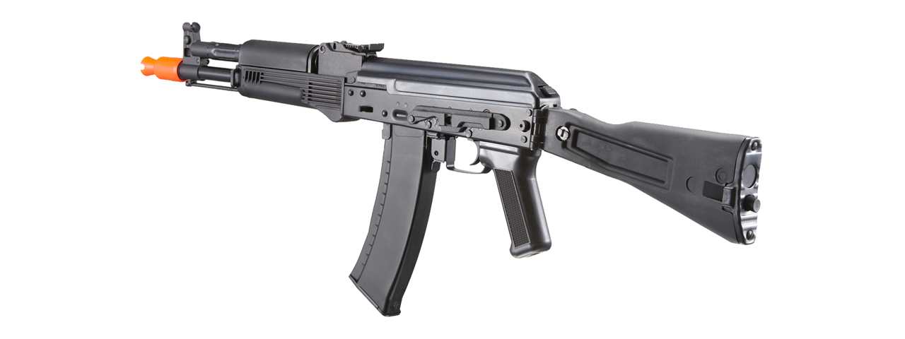 E&L Airsoft New Essential Version AK-105 Airsoft AEG Rifle (Color: Black) - Click Image to Close