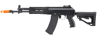 E&L AK-12 RAF Full Metal Airsoft AEG Rifle (Color: Black)