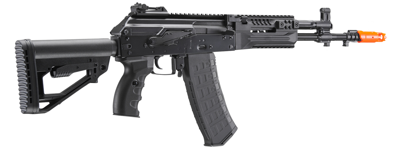 E&L AK-12 RAF Full Metal Airsoft AEG Rifle (Color: Black) - Click Image to Close