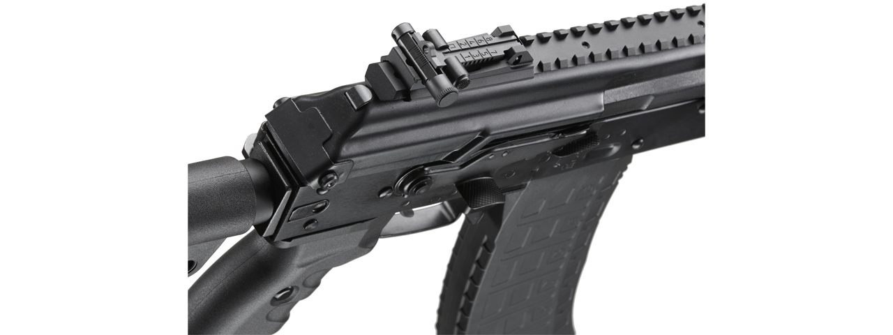 E&L AK-12 RAF Full Metal Airsoft AEG Rifle (Color: Black) - Click Image to Close