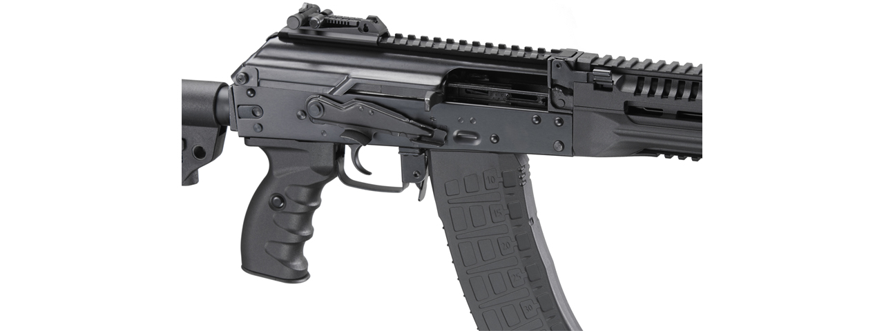 E&L AK-12 RAF Full Metal Airsoft AEG Rifle (Color: Black)