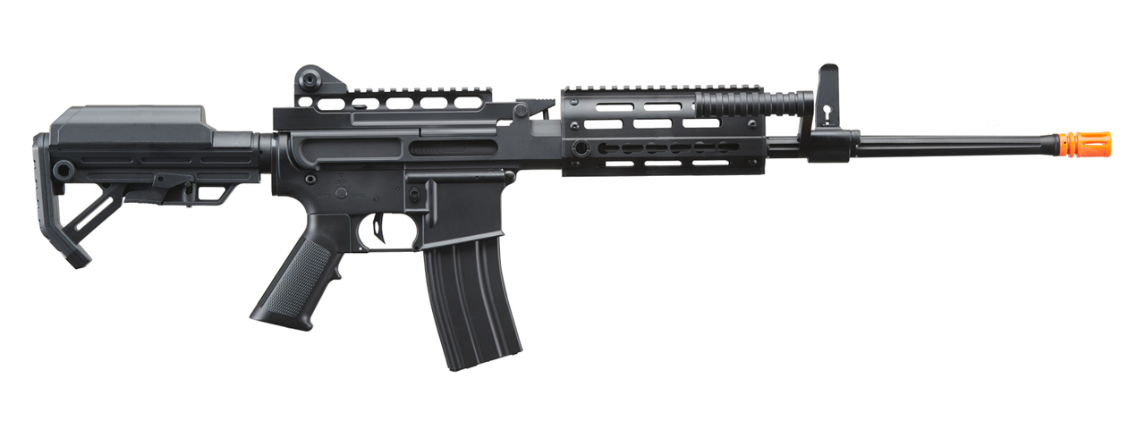 Golden Eagle AR LMG Airsoft Light Machine Gun (Color: Black)