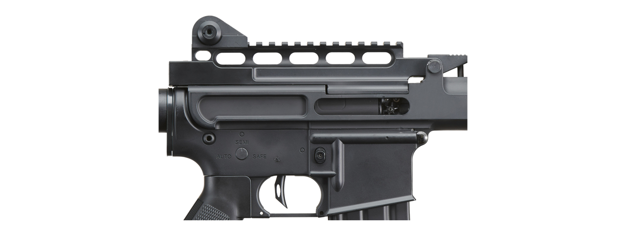 Golden Eagle AR LMG Airsoft Light Machine Gun (Color: Black) - Click Image to Close