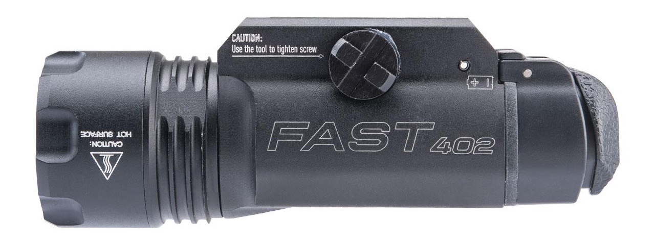 Opsmen Fast 402 600 Lumen Ultra High Output Pistol Light (Color: Black) - Click Image to Close