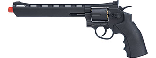 WellFire G296B 13.7" CO2 Swing Out Airsoft Revolver (Color: Black)