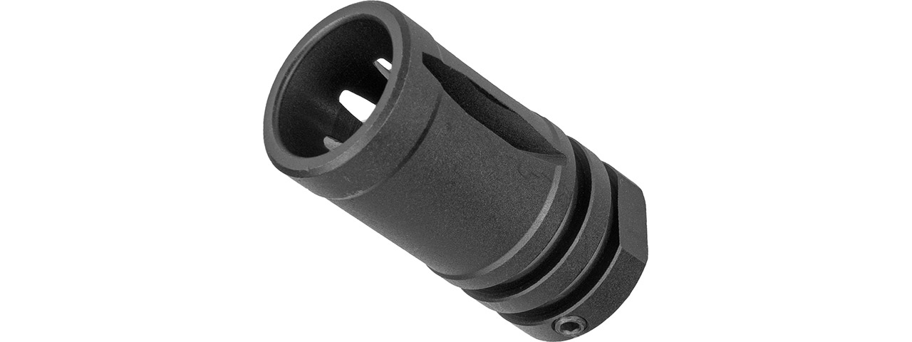 Golden Eagle Airsoft 14mm CCW Bird Cage Muzzle Flash Hider - Click Image to Close