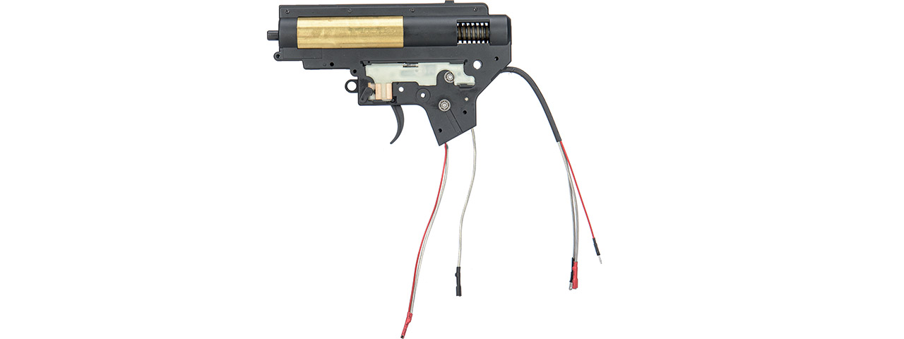 Golden Eagle 8mm V2 Gearbox for M4 Series AEG - Rear Wired - Click Image to Close