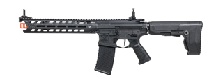 G&G Combat Machine CM16 Predator M4 Airsoft AEG Rifle with 12" M-LOK Handguard (Color: Black)