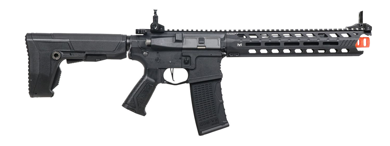 G&G Combat Machine CM16 Predator M4 Airsoft AEG Rifle with 12" M-LOK Handguard (Color: Black)