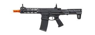 G&G Combat Machine CM16 SRS Airsoft M4 AEG Rifle with 8" M-LOK Handguard (Color: Black)