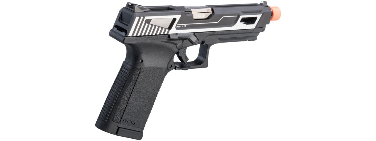 G&G GTP9-MS Metal Slide Gas Blowback Airsoft Pistol (Color: Silver) - Click Image to Close