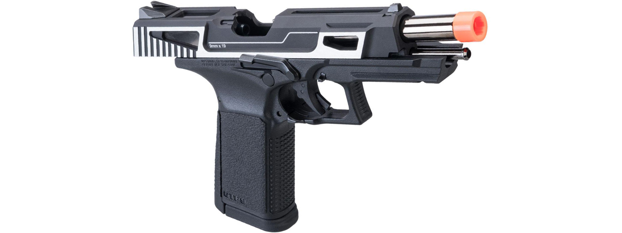 G&G GTP9-MS Metal Slide Gas Blowback Airsoft Pistol (Color: Silver) - Click Image to Close