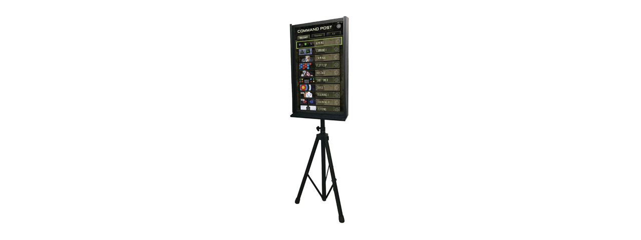 GunPower 32 inches / Vertical SMT Complete Professional Target System w/ Stand - Click Image to Close