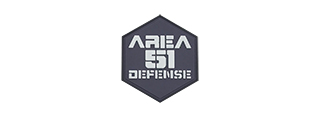 Hexagon PVC Patch Area 51 Defense