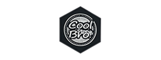 Hexagon PVC Patch "Cool Story Bro"