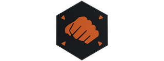 Hexagon PVC Patch Team Fortress 2 Heavy Emblem