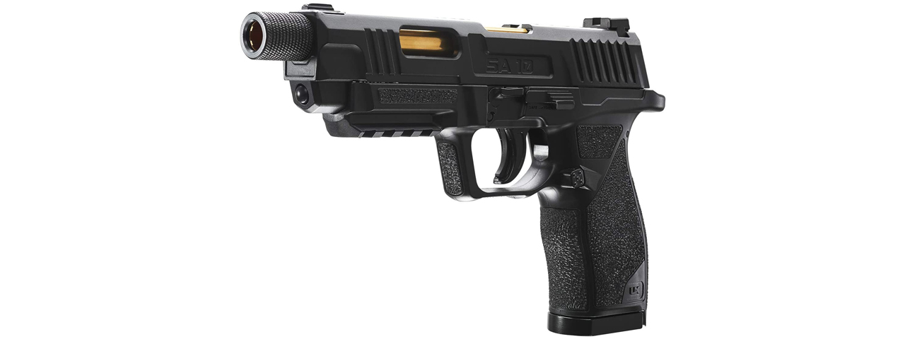 Umarex SA10 .177 Caliber Pellet CO2 Airgun Pistol (Color: Black) - Click Image to Close