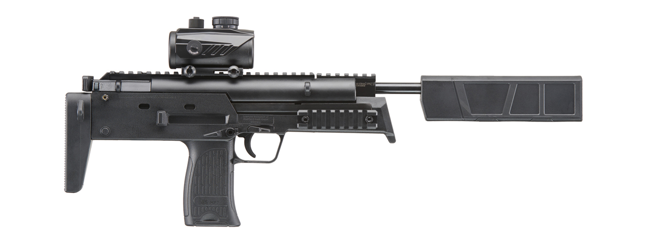 Umarex H&K MP7 Break Barrel .177 Caliber Pellet Gun (Color: Black) - Click Image to Close