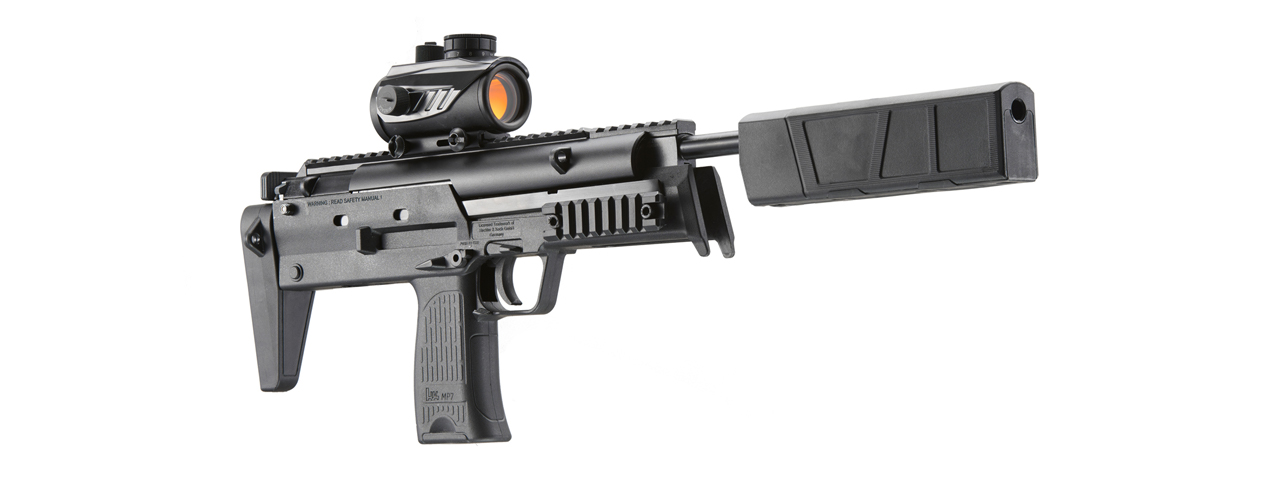 Umarex H&K MP7 Break Barrel .177 Caliber Pellet Gun (Color: Black) - Click Image to Close