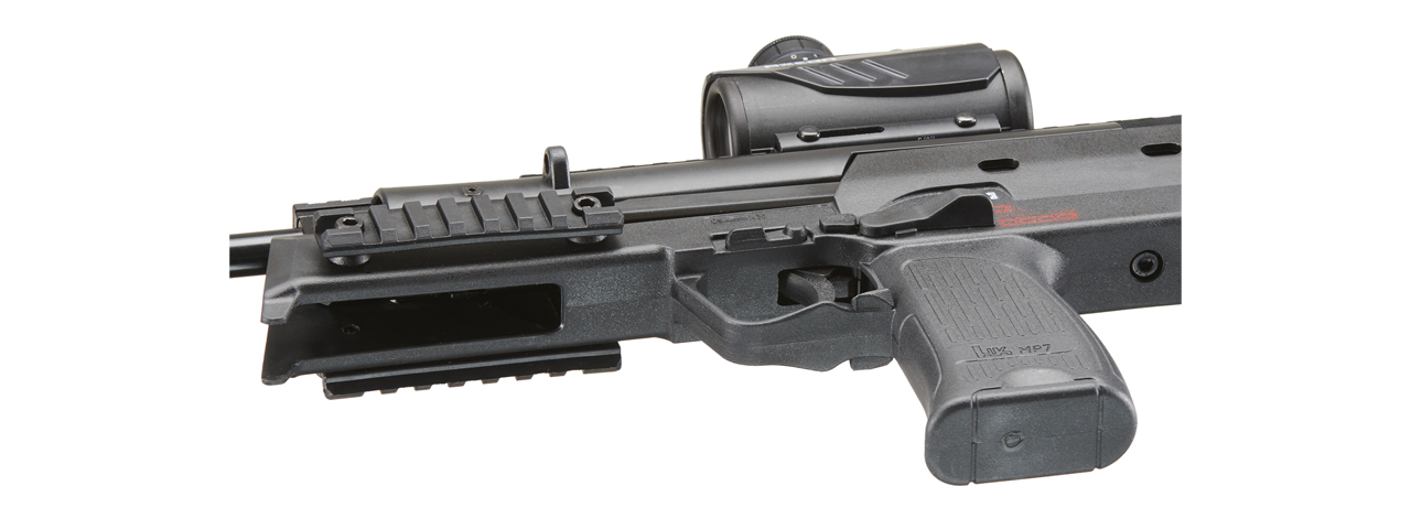 Umarex H&K MP7 Break Barrel .177 Caliber Pellet Gun (Color: Black) - Click Image to Close