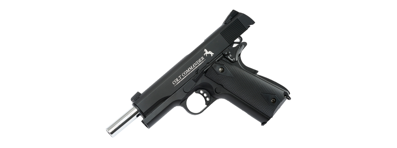 Umarex .177 Cal Colt Commander Blowback 1911 Airgun (Color: Black)