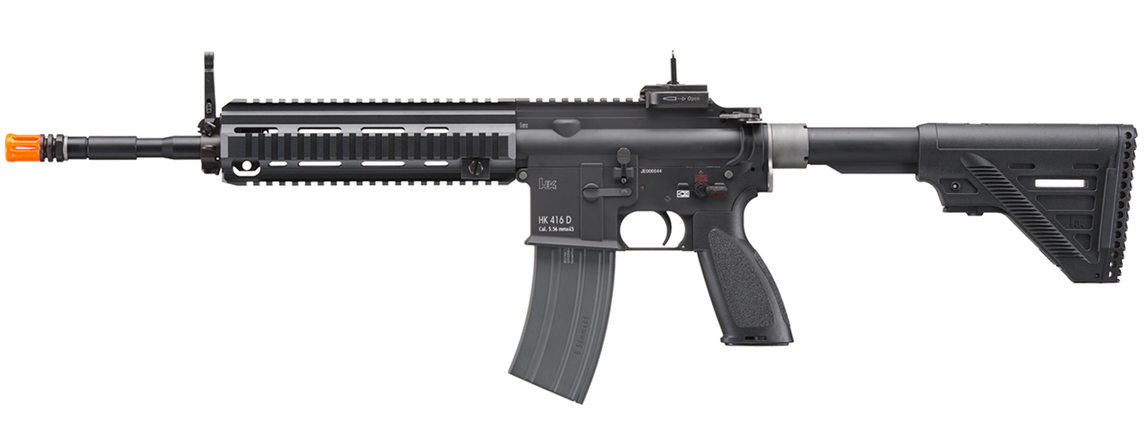 Elite Force H&K 416 A4 Carbine Gas Blowback Airsoft Rifle (Color: Black) - Click Image to Close