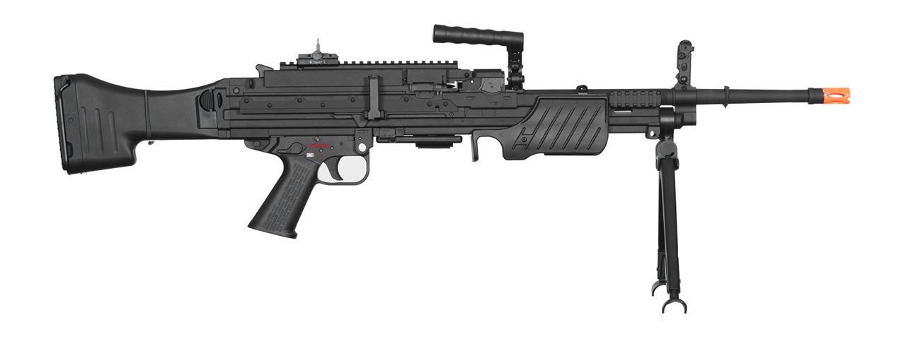 Elite Force H&K Licensed MG4 Airsoft AEG Light Machine Gun (Color: Black)