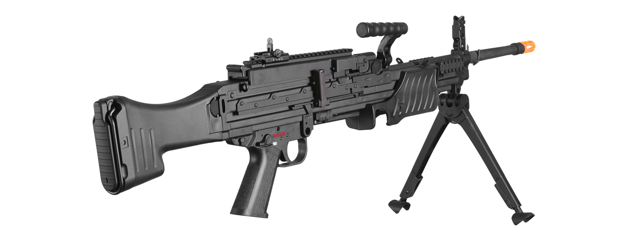 Elite Force H&K Licensed MG4 Airsoft AEG Light Machine Gun (Color: Black)