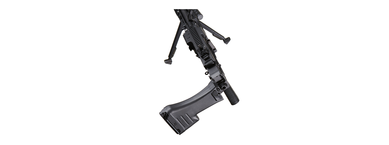 Elite Force H&K Licensed MG4 Airsoft AEG Light Machine Gun (Color: Black)