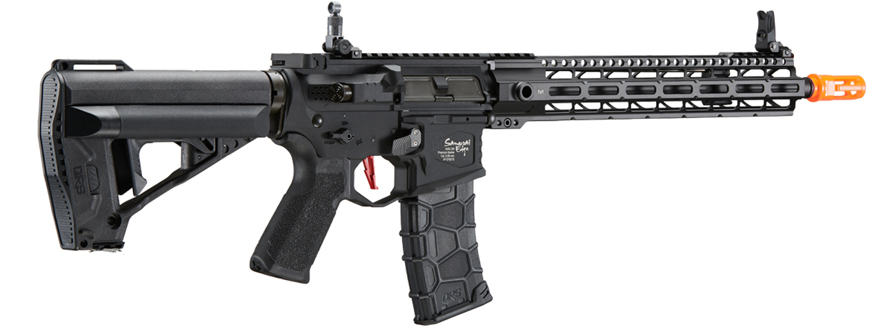 Elite Force / VFC Avalon Samurai Edge 2.0 M4 AEG Rifle w/ M-LOK Handguard (Color: Black) - Click Image to Close