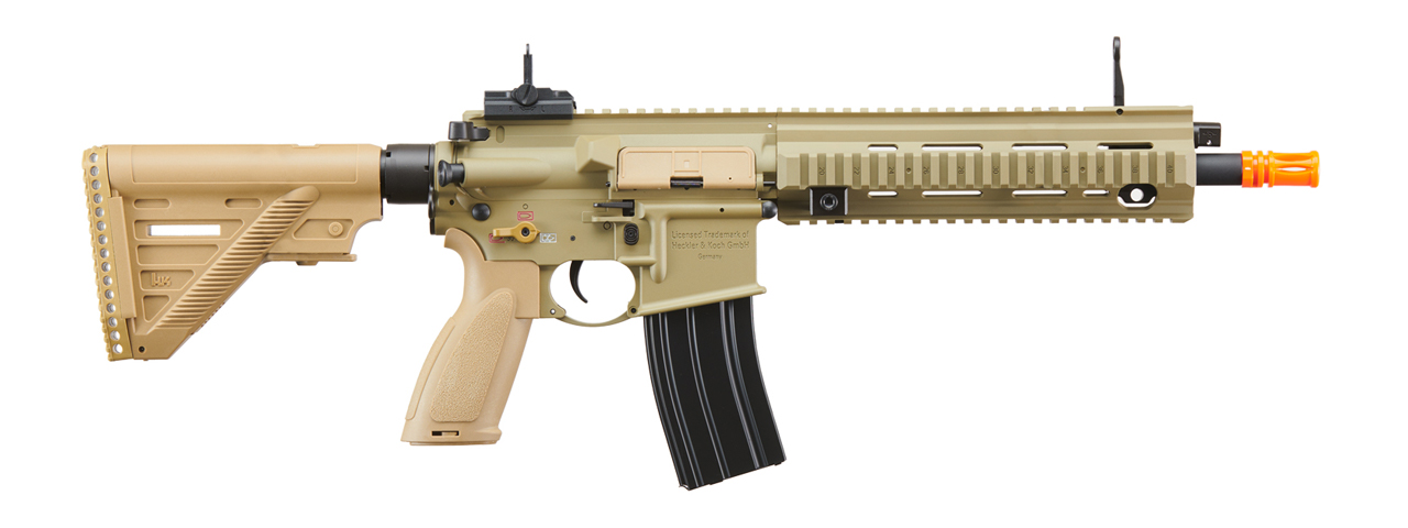 Elite Force H&K 416 A5 Competition Airsoft AEG Rifle (Color: Flat Dark Earth) - Click Image to Close