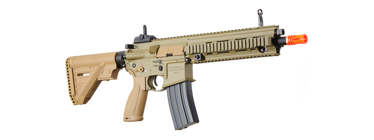 Elite Force H&K 416 A5 Competition Airsoft AEG Rifle (Color: Flat Dark Earth) - Click Image to Close
