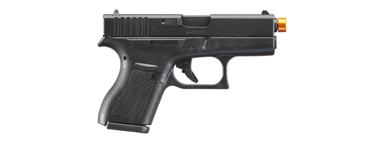 Elite Force Licensed Glock 42 Sub Compact Gas Blowback Airsoft Pistol (Color: Black) - Click Image to Close
