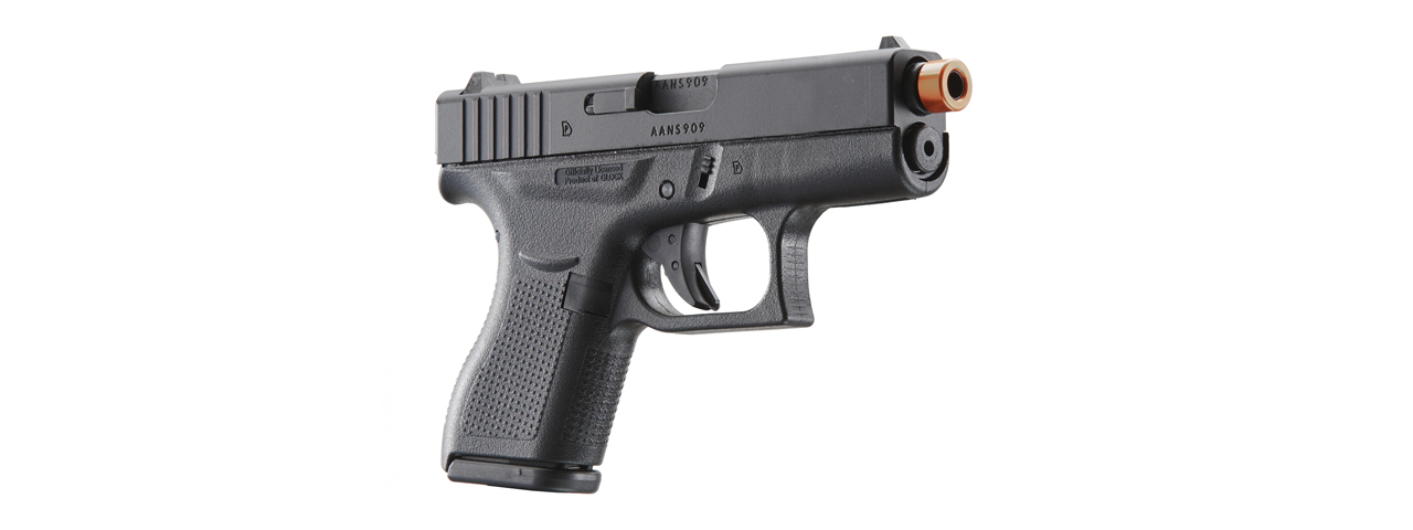 Elite Force Licensed Glock 42 Sub Compact Gas Blowback Airsoft Pistol (Color: Black) - Click Image to Close