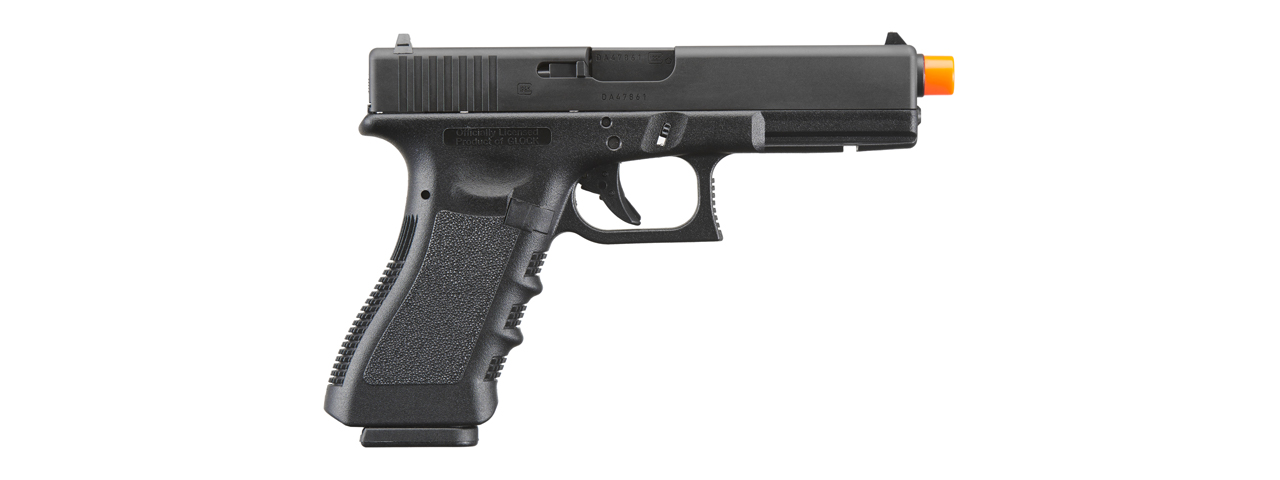 Elite Force Licensed CNC Steel Glock 17 Gen 3 Gas Blowback Airsoft Pistol (Color: Black) - Click Image to Close