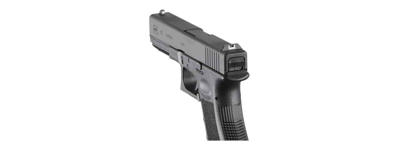 Elite Force Licensed CNC Steel Glock 17 Gen 3 Gas Blowback Airsoft Pistol (Color: Black)